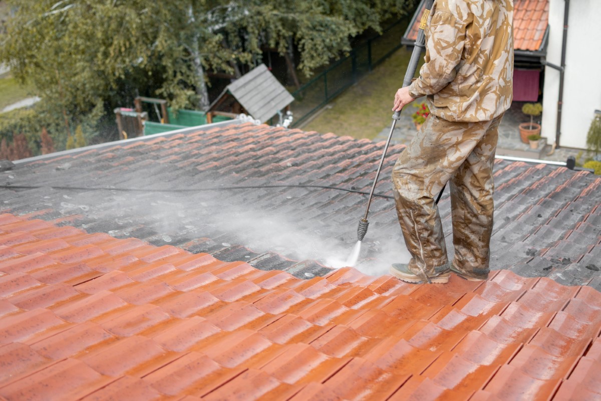 Roof Washing in Dublin